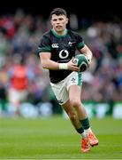 8 March 2025; Calvin Nash of Ireland before the Guinness Six Nations Rugby Championship match between Ireland and France at the Aviva Stadium in Dublin. Photo by Seb Daly/Sportsfile