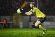7 March 2025; Shelbourne goalkeeper Conor Kearns during the SSE Airtricity Men's Premier Division match between Shelbourne and Drogheda United at Tolka Park in Dublin. Photo by Seb Daly/Sportsfile