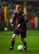 7 March 2025; Shane Farrell of Drogheda United during the SSE Airtricity Men's Premier Division match between Shelbourne and Drogheda United at Tolka Park in Dublin. Photo by Seb Daly/Sportsfile