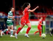 8 March 2025; Roma McLaughlin of Shelbourne during the SSE Airtricity Women's Premier Division match between Shelbourne and Shamrock Rovers at Tolka Park in Dublin. Photo by Stephen McCarthy/Sportsfile