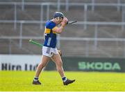 9 March 2025; Alan Tynan of Tipperary leaves the pitch after being sent off during the Allianz Hurling League Division 1A match between Kilkenny and Tipperary at UPMC Nowlan Park in Kilkenny. Photo by Stephen McCarthy/Sportsfile