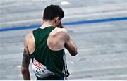 9 March 2025; Andrew Coscoran of Ireland after the men's 3000m final on day four of the European Athletics Indoor Championships 2025 at the Omnisport Apeldoorn in Apeldoorn, Netherlands. Photo by Sam Barnes/Sportsfile