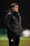 9 March 2025; Shamrock Rovers head coach Wayne Ashbrook during the EA SPORTS LOI Academy Womens U19 League match between Shamrock Rovers and DLR Waves at Roadstone Academy in Dublin. Photo by Thomas Flinkow/Sportsfile