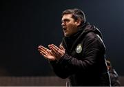 9 March 2025; Shamrock Rovers head coach Wayne Ashbrook during the EA SPORTS LOI Academy Womens U19 League match between Shamrock Rovers and DLR Waves at Roadstone Academy in Dublin. Photo by Thomas Flinkow/Sportsfile