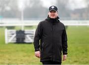 10 March 2025: Trainer Gordon Elliott ahead of the Cheltenham Racing Festival at Prestbury Park in Cheltenham, England. Photo by Harry Murphy/Sportsfile