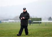 10 March 2025: Trainer Gordon Elliott ahead of the Cheltenham Racing Festival at Prestbury Park in Cheltenham, England. Photo by Harry Murphy/Sportsfile