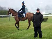 10 March 2025: Trainer Gordon Elliott ahead of the Cheltenham Racing Festival at Prestbury Park in Cheltenham, England. Photo by Harry Murphy/Sportsfile