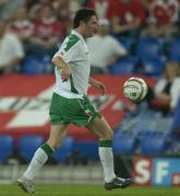 8 September 2004; Robbie Keane, Republic of Ireland. FIFA 2006 World Cup Qualifier, Switzerland v Republic of Ireland, St. Jakob Park, Basle, Switzerland. Picture credit; Brian Lawless / SPORTSFILE