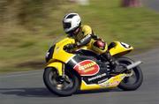 12 September 2004; Robert Dunlop in action on the Crossan Honda 125 during the 2004 Killalane Road Races, Skerries, Co. Dublin. Picture credit; Pat Murphy / SPORTSFILE