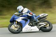 12 September 2004; Martin Finnegan, Dublin, Round Tower Yamaha, on his way to winning the 201 - 1010cc Open Race 2004 Killalane Road Races, Skerries, Co. Dublin. Picture credit; Pat Murphy / SPORTSFILE