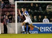 11 September 2004; Adrian Murphy, Athlone Town, celebrates after scoring his sides first goal. FAI Cup Quarter-Final, Longford Town v Athlone Town, Flancare Park, Longford. Picture credit; David Maher / SPORTSFILE