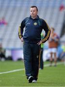 29 September 2013; Greg Farrelly, Offaly manager. TG4 All-Ireland Ladies Football Junior Championship Final, Offaly v Wexford, Croke Park, Dublin. Picture credit: Brendan Moran / SPORTSFILE