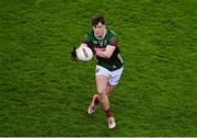 25 January 2025; Fenton Kelly of Mayo during the Allianz Football League Division 1 match between Dublin and Mayo at Croke Park. Photo by Stephen McCarthy/Sportsfile