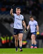 25 January 2025; Sean Bugler of Dublin during the Allianz Football League Division 1 match between Dublin and Mayo at Croke Park. Photo by Stephen McCarthy/Sportsfile