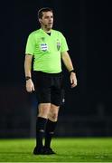 7 March 2025; Referee Rob Harvey during the SSE Airtricity Men's Premier Division match between Waterford and Bohemians at the Regional Sports Centre in Waterford. Photo by Piaras Ó Mídheach/Sportsfile