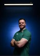 11 March 2025; James Ryan poses for a portrait during an Ireland Rugby media conference at IRFU High Performance Centre in Dublin. Photo by Ramsey Cardy/Sportsfile