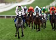 11 March 2025: Lossiemouth, with Paul Townend up, on their way to winning the Close Brothers Mares’ Hurdle Race on day one of the Cheltenham Racing Festival at Prestbury Park in Cheltenham, England. Photo by Harry Murphy/Sportsfile