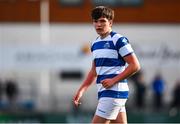 11 March 2025; Gabriel Farrell of Blackrock College, son of British and Irish head coach Andy Farrell, during the Bank of Ireland Leinster Rugby Boys Schools Junior Cup semi-final match between Blackrock College and St Vincent's Castleknock College at Energia Park in Dublin. Photo by Shauna Clinton/Sportsfile