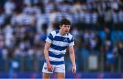 11 March 2025; Patrick Martin of Blackrock College during the Bank of Ireland Leinster Rugby Boys Schools Junior Cup semi-final match between Blackrock College and St Vincent's Castleknock College at Energia Park in Dublin. Photo by Shauna Clinton/Sportsfile