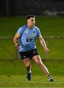 13 March 2025; Evan Moynihan of UCD during the annual men’s Rugby Colours match between Dublin University and UCD at UCD Bowl in Dublin. Photo by Sam Barnes/Sportsfile