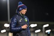 13 March 2025; UCD head coach Emmet MacMahon before the annual men’s Rugby Colours match between Dublin University and UCD at UCD Bowl in Dublin. Photo by Sam Barnes/Sportsfile