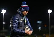 13 March 2025; UCD head coach Emmet MacMahon before the annual men’s Rugby Colours match between Dublin University and UCD at UCD Bowl in Dublin. Photo by Sam Barnes/Sportsfile