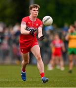 2 March 2025; Eoin McEvoy of Derry during the Allianz Football League Division 1 match between Donegal and Derry at Fr Tierney Park in Ballyshannon, Donegal. Photo by Ramsey Cardy/Sportsfile