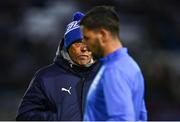 14 March 2025; Waterford manager Keith Long watches on the warm-ups before the SSE Airtricity Men's Premier Division match between Galway United and Waterford at Eamonn Deacy Park in Galway. Photo by Tyler Miller/Sportsfile