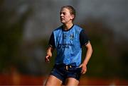 14 March 2025; Sara Doyle of UCD during the 2025 Ladies HEC Giles Cup semi-final match between UCD and DCU Dóchas Éireann 2 at Queen's Sport in Belfast. Photo by Ben McShane/Sportsfile