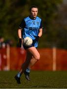 14 March 2025; Ella Parke of UCD during the 2025 Ladies HEC Giles Cup semi-final match between UCD and DCU Dóchas Éireann 2 at Queen's Sport in Belfast. Photo by Ben McShane/Sportsfile