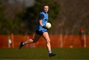 14 March 2025; Ella Parke of UCD during the 2025 Ladies HEC Giles Cup semi-final match between UCD and DCU Dóchas Éireann 2 at Queen's Sport in Belfast. Photo by Ben McShane/Sportsfile