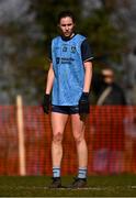 14 March 2025; Aisling Madden of UCD during the 2025 Ladies HEC Giles Cup semi-final match between UCD and DCU Dóchas Éireann 2 at Queen's Sport in Belfast. Photo by Ben McShane/Sportsfile