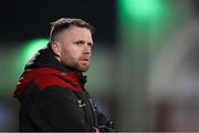 14 March 2025; Dundalk manager Ciarán Kilduff during the SSE Airtricity Men's First Division match between Bray Wanderers and Dundalk at Carlisle Grounds in Bray, Wicklow. Photo by Thomas Flinkow/Sportsfile