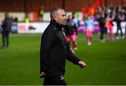 14 March 2025; Bohemians manager Alan Reynolds after the SSE Airtricity Men's Premier Division match between St Patrick's Athletic and Bohemians at Richmond Park in Dublin. Photo by Stephen McCarthy/Sportsfile