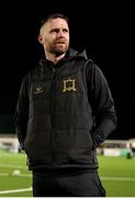 14 March 2025; Dundalk manager Ciarán Kilduff before the SSE Airtricity Men's First Division match between Bray Wanderers and Dundalk at Carlisle Grounds in Bray, Wicklow. Photo by Thomas Flinkow/Sportsfile