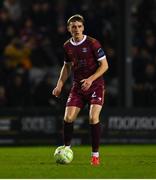14 March 2025; Cian Byrne of Galway United during the SSE Airtricity Men's Premier Division match between Galway United and Waterford at Eamonn Deacy Park in Galway. Photo by Tyler Miller/Sportsfile