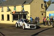 15 March 2025; Owen Murphy and Jonathan O'Mahony compete in their Citroen C3 Rally2  during the Ring Stage on day two of The Clonakilty Park Hotel West Cork Rally in Clonakilty, Cork. Photo by Philip Fitzpatrick/Sportsfile