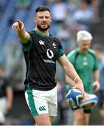 15 March 2025; Robbie Henshaw of Ireland before the Guinness Six Nations Rugby Championship match between Italy and Ireland at the Stadio Olimpico in Rome, Italy. Photo by Ramsey Cardy/Sportsfile