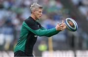 15 March 2025; Ireland interim head coach Simon Easterby before the Guinness Six Nations Rugby Championship match between Italy and Ireland at the Stadio Olimpico in Rome, Italy. Photo by Seb Daly/Sportsfile