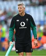15 March 2025; Ireland interim head coach Simon Easterby before the Guinness Six Nations Rugby Championship match between Italy and Ireland at the Stadio Olimpico in Rome, Italy. Photo by Ramsey Cardy/Sportsfile