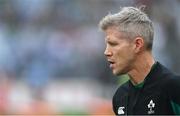 15 March 2025; Ireland interim head coach Simon Easterby before the Guinness Six Nations Rugby Championship match between Italy and Ireland at the Stadio Olimpico in Rome, Italy. Photo by Ramsey Cardy/Sportsfile