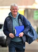 15 March 2025; Limerick manager John Kiely arrives before the Allianz Hurling League Division 1A match between Kilkenny and Limerick at UPMC Nowlan Park in Kilkenny. Photo by Sam Barnes/Sportsfile