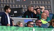 15 March 2025; Ireland interim head coach Simon Easterby during the Guinness Six Nations Rugby Championship match between Italy and Ireland at the Stadio Olimpico in Rome, Italy. Photo by Seb Daly/Sportsfile