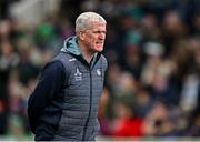 15 March 2025; Limerick manager John Kiely before the Allianz Hurling League Division 1A match between Kilkenny and Limerick at UPMC Nowlan Park in Kilkenny. Photo by Sam Barnes/Sportsfile
