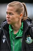 15 March 2025; Ruesha Littlejohn of Shamrock Rovers before the SSE Airtricity Women's Premier Division match between Shamrock Rovers and Athlone Town at Tallaght Stadium in Dublin. Photo by Stephen Marken/Sportsfile