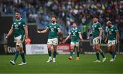 15 March 2025; Robbie Henshaw of Ireland, second from left, during the Guinness Six Nations Rugby Championship match between Italy and Ireland at the Stadio Olimpico in Rome, Italy. Photo by Seb Daly/Sportsfile