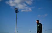 15 March 2025; Kerry manager Jack O'Connor walks the pitch before the Allianz Football League Division 1 match between Kerry and Armagh at Austin Stack Park in Tralee, Kerry. Photo by Brendan Moran/Sportsfile