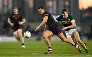 15 March 2025; Stefan Campbell of Armagh in action against Diarmuid O'Connor of Kerry during the Allianz Football League Division 1 match between Kerry and Armagh at Austin Stack Park in Tralee, Kerry. Photo by Brendan Moran/Sportsfile