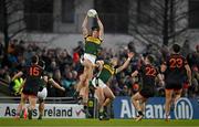15 March 2025; Diarmuid O'Connor of Kerry catches a kickout during the Allianz Football League Division 1 match between Kerry and Armagh at Austin Stack Park in Tralee, Kerry. Photo by Brendan Moran/Sportsfile