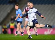 15 March 2025; Dublin goalkeeper Stephen Cluxton during the Allianz Football League Division 1 match between Dublin and Galway at Croke Park in Dublin. Photo by Piaras Ó Mídheach/Sportsfile